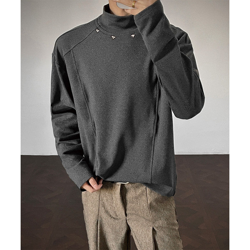 C306 Long-sleeved T-shirt for men with a straight cut