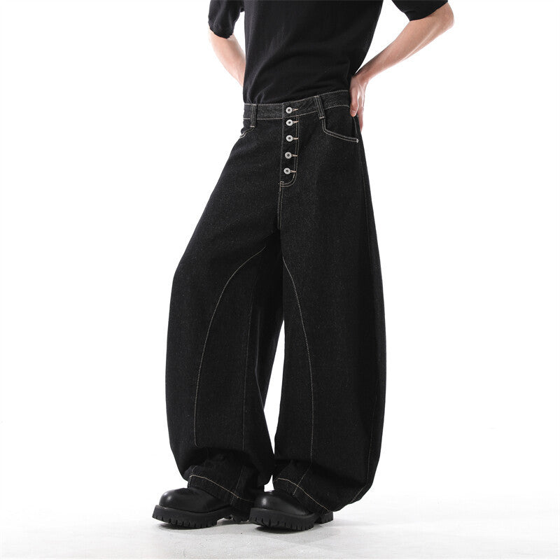 903 Retro curved-blade jeans