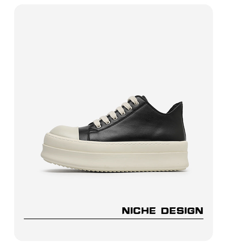 A258 Thick-soled High-ankle Casual Sneaker