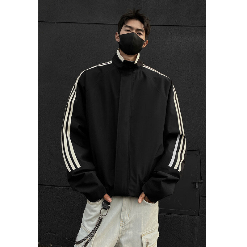 A022 Fall new style - striped jacket