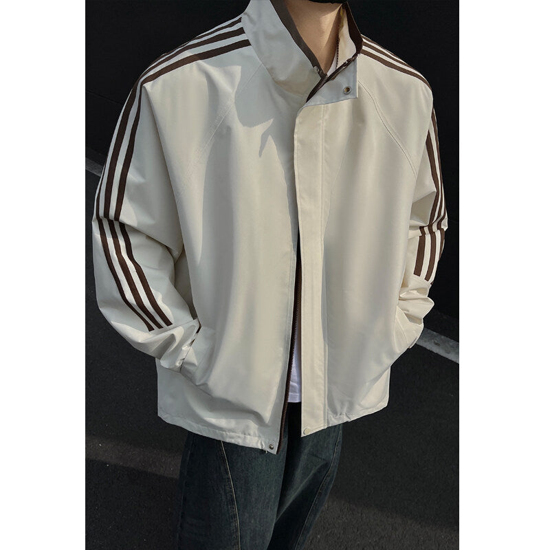 A022 Fall new style - striped jacket