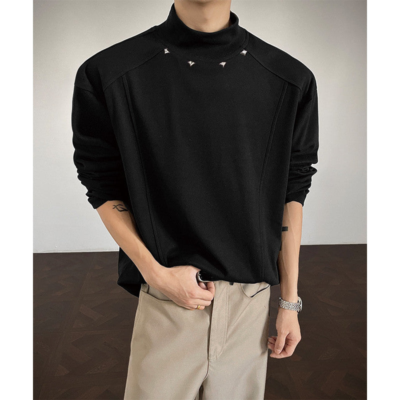 C306 Long-sleeved T-shirt for men with a straight cut
