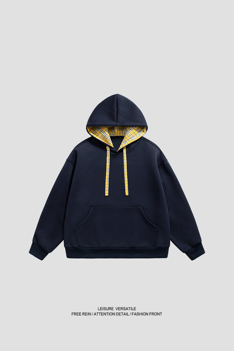 W868-470 grams of solid-color hoodie